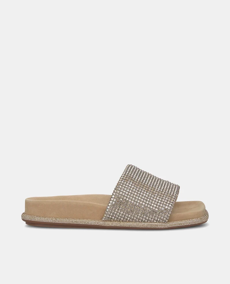 SANDALIA PLANA TIRA STRASS