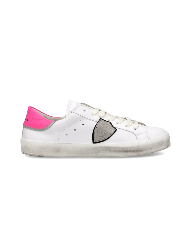 Sneaker Prsx Junior, White Neon Pink