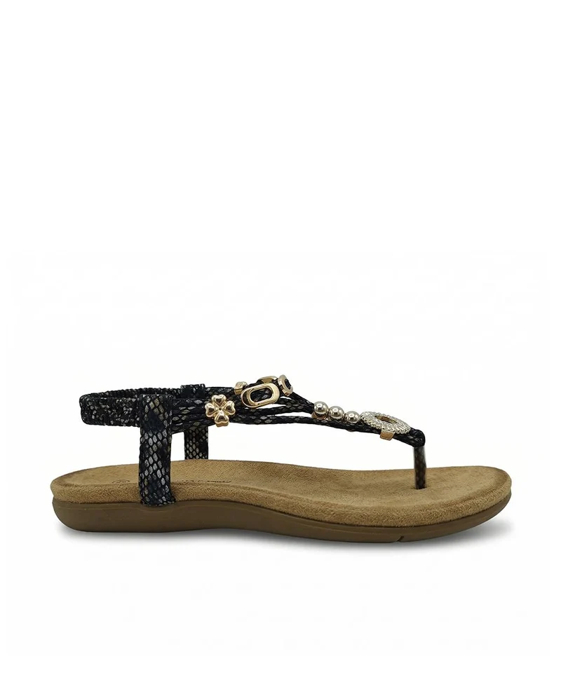 Sandalias STAY 60-629 Negro Mujer