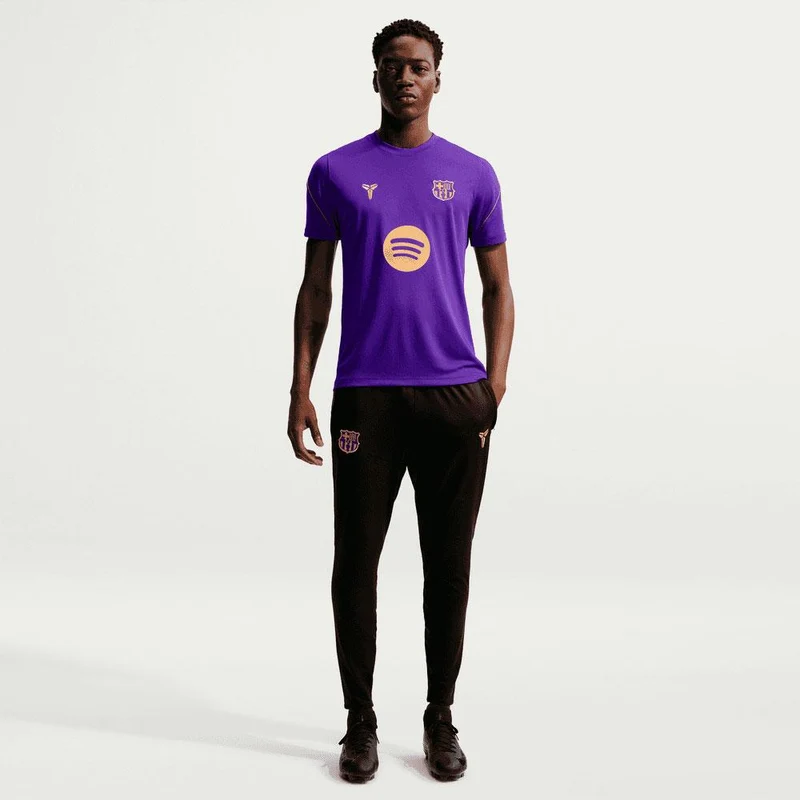 Pantalones De Fútbol Segunda Equipación Fc Barcelona Knit Kobe DrI-Fit - Hombre