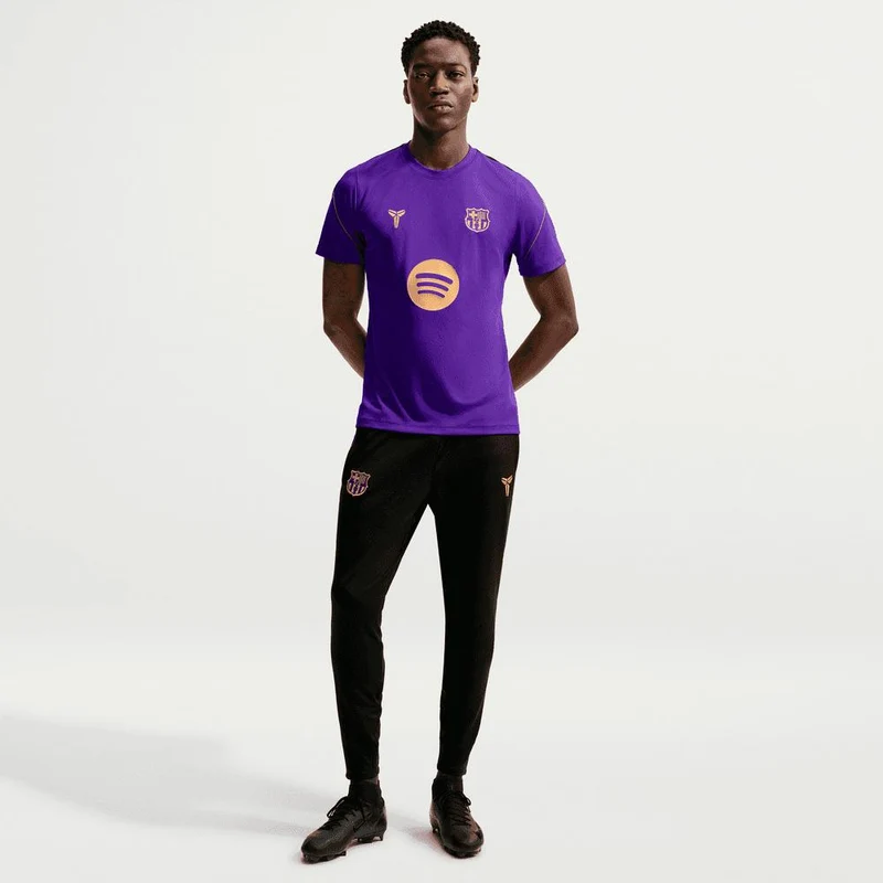 Camiseta De Manga Corta Fc Barcelona Strike Away Kobe DrI-Fit - Hombre