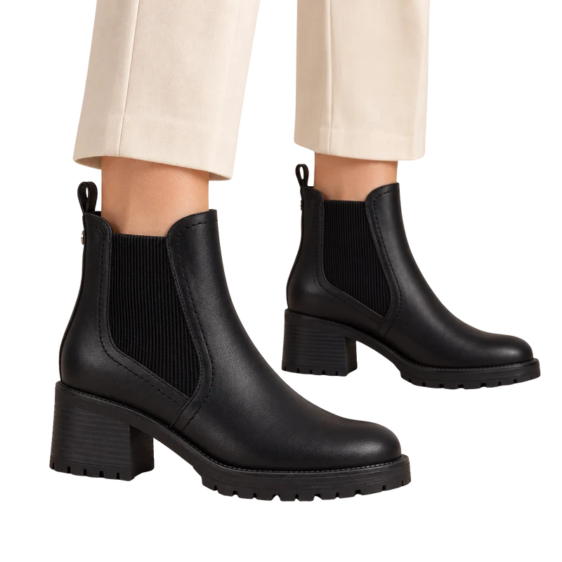 MUJER BOTIN MEDIO LUNA
