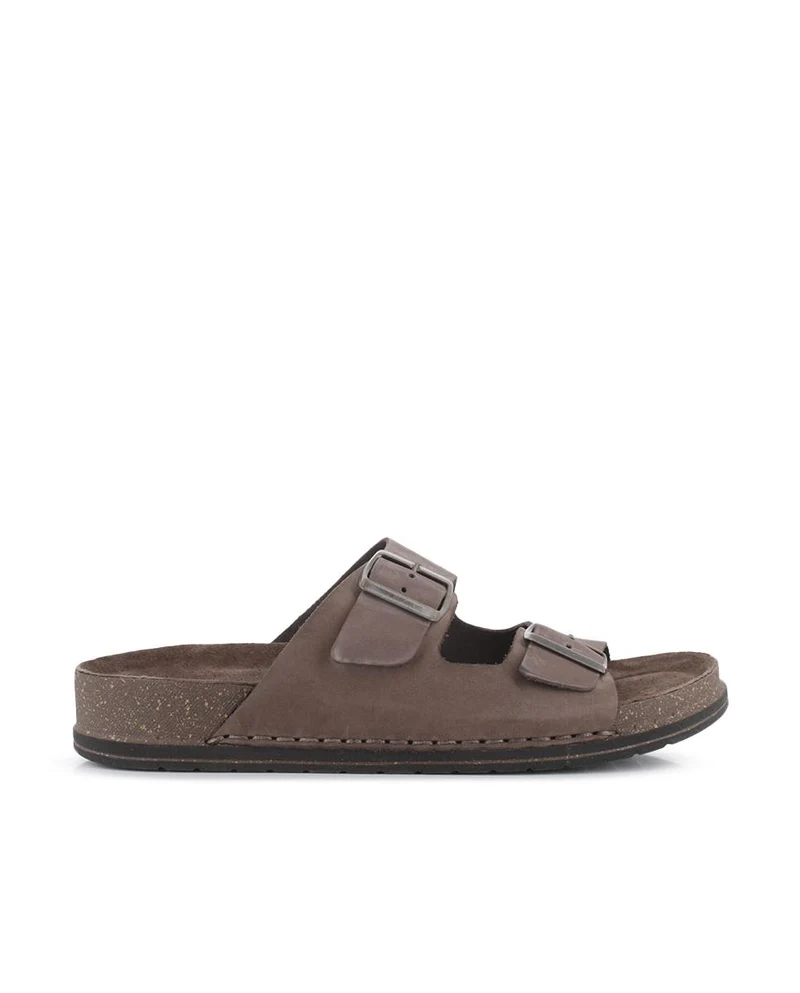 Sandalias de Piel Elena Hernández 7447 50050 Marrón Hombre