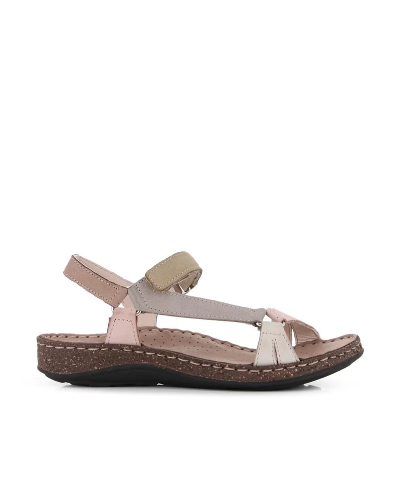 Sandalias de Piel Elena Hernández 3861 46200 Multicolor Mujer