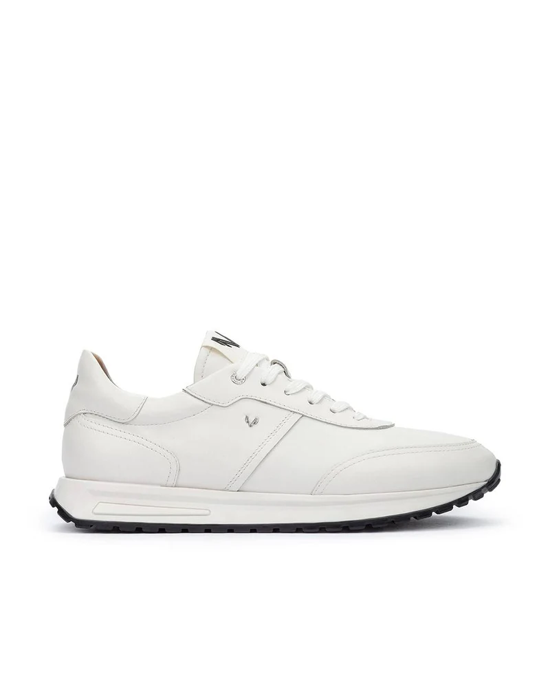 Zapatillas de Piel MARTINELLI Hanbury Blanco Hombre