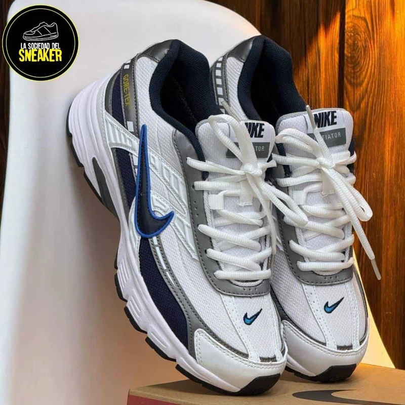 NIKE INITIATOR BLANCA AZUL GRIS