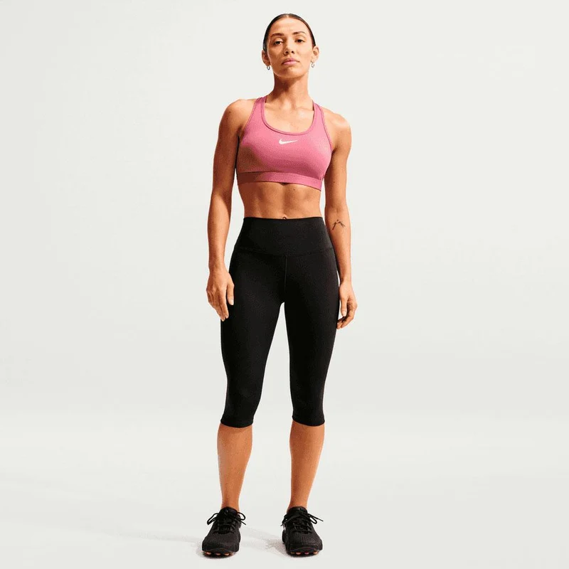 Sujetador Deportivo Nike Swoosh De Sujeción Media Con Almohadilla - Mujer