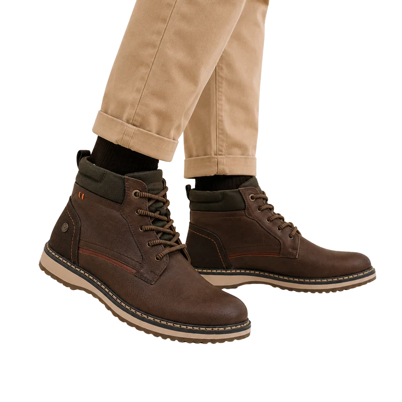 HOMBRE BOTIN XTI ALONSO MARRON