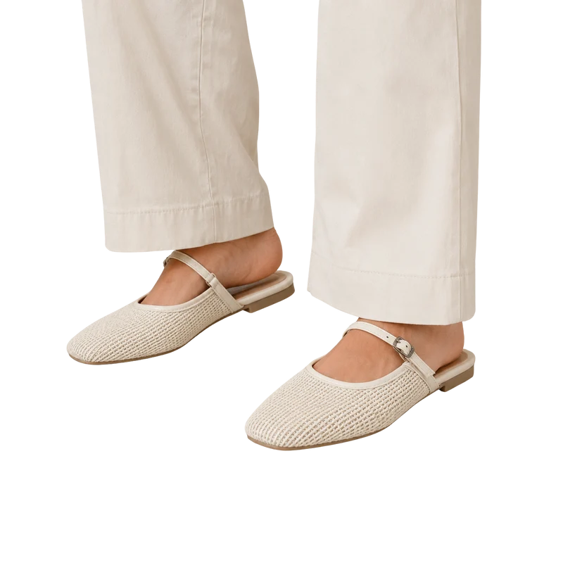 MUJER SANDALIA NIZA BEIGE
