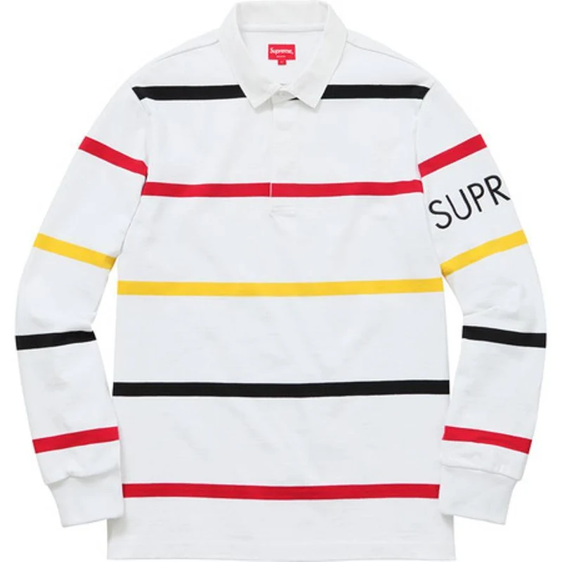 SUPREME - STRIPED RUGBY (WHITE)