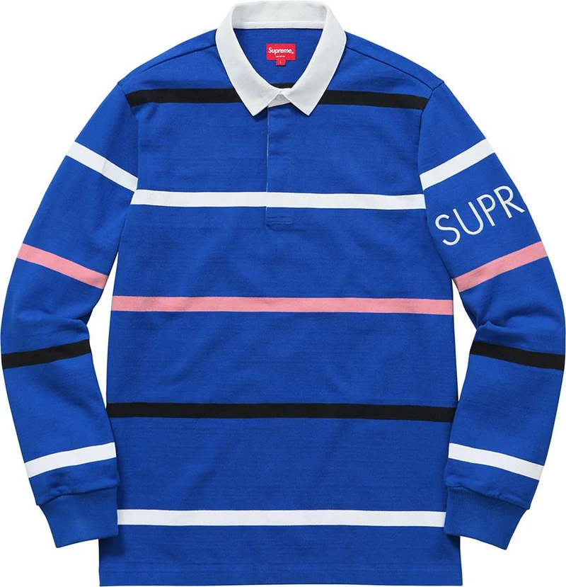 SUPREME - STRIPED RUGBY (BLUE)