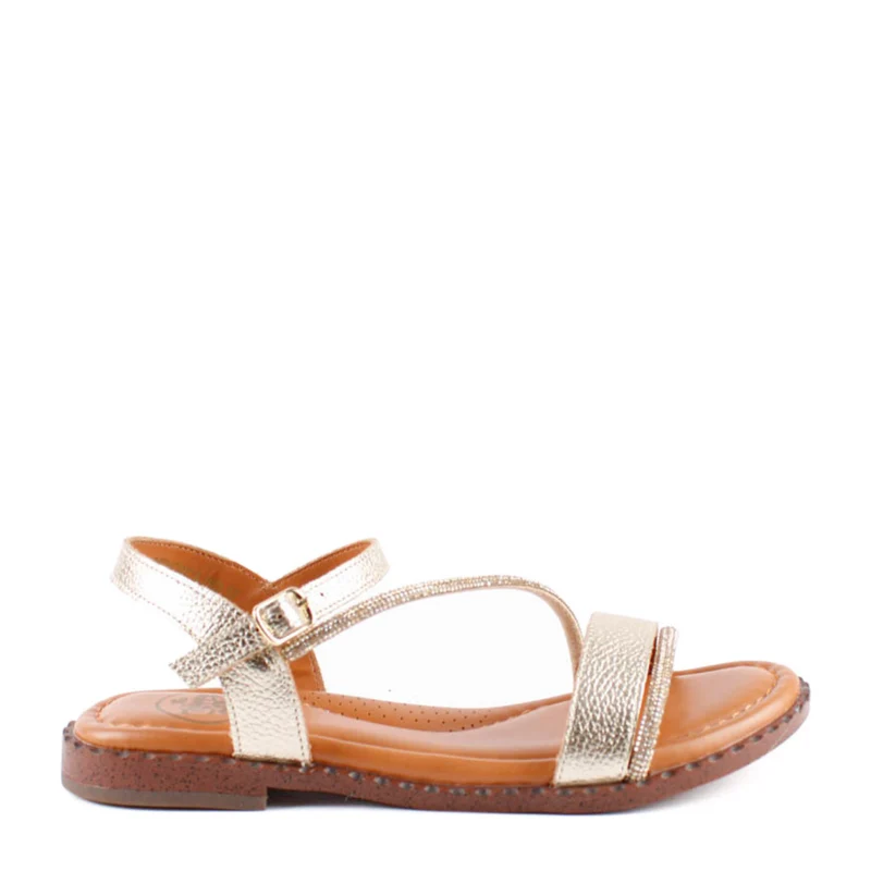 SANDALIA TIRA STRASS PLATINO MENORCA 02