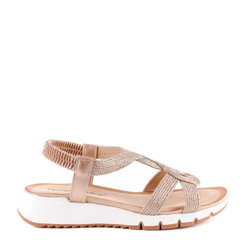 SANDALIA OCHO BRONCE ABZ30145
