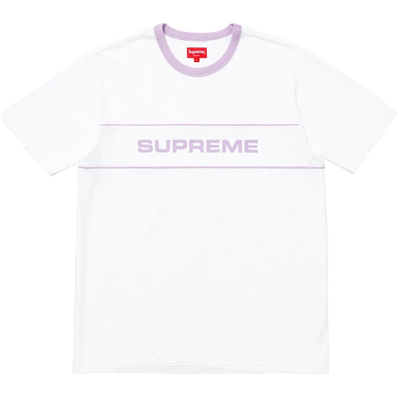 SUPREME - TEAM RINGER TOP (WHITE)