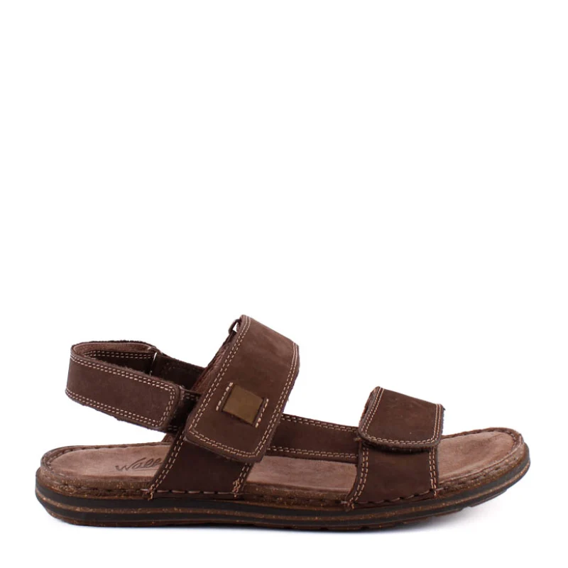 SANDALIA TRIPLE VELCRO MORO 43770