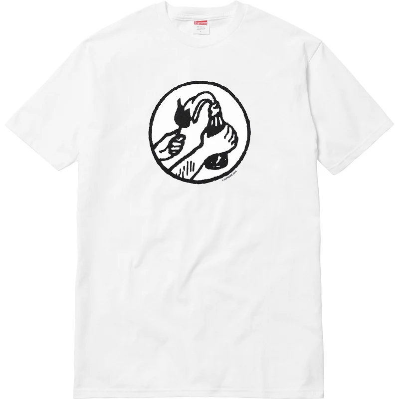 SUPREME - MOLOTOV TEE (WHITE)