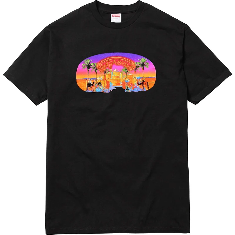 SUPREME - MIRAGE TEE (BLACK)
