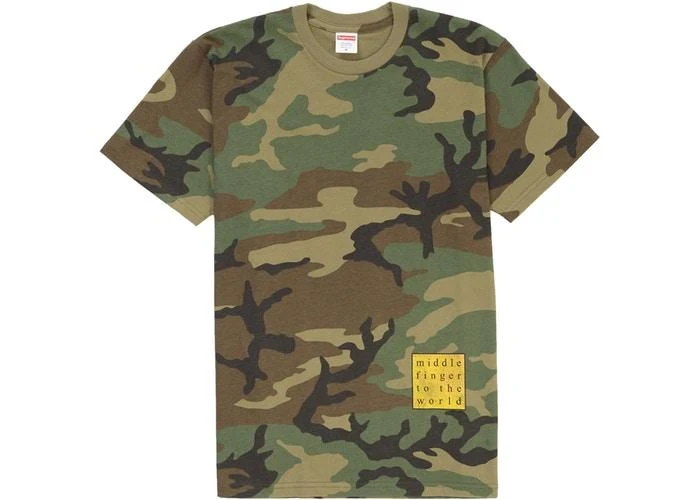 SUPREME - MIDDLE FINGER TO THE WORLD TEE