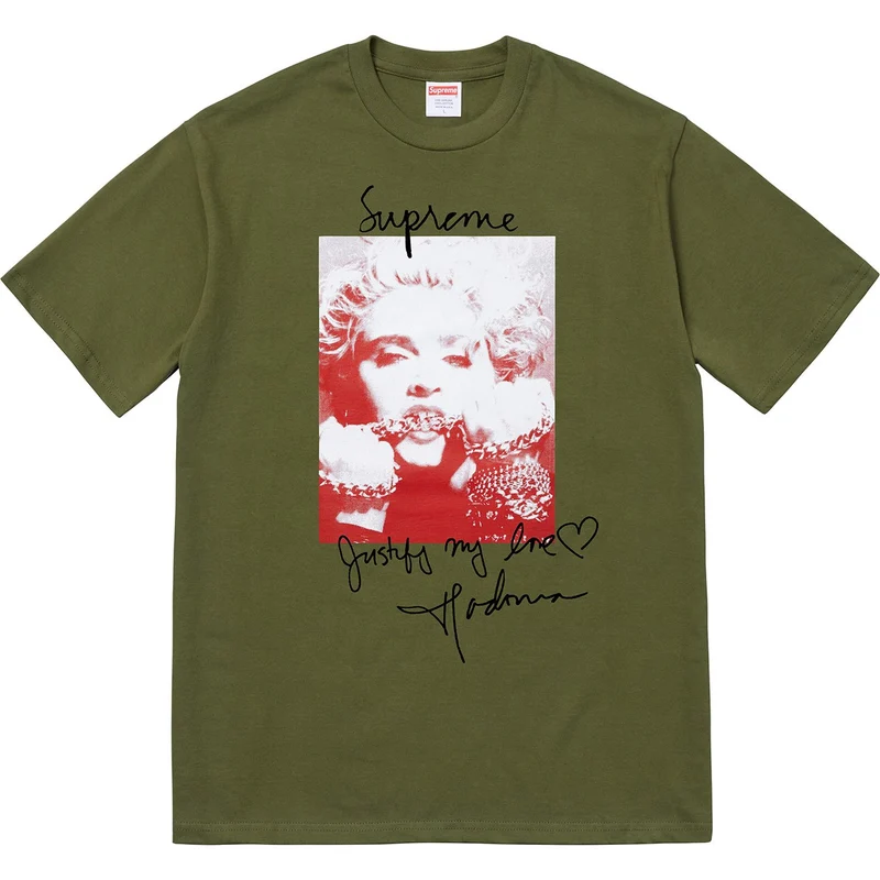 SUPREME - MADONNA TEE (OLIVE)