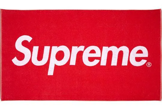 SUPREME - LOGO BEACH TOWEL