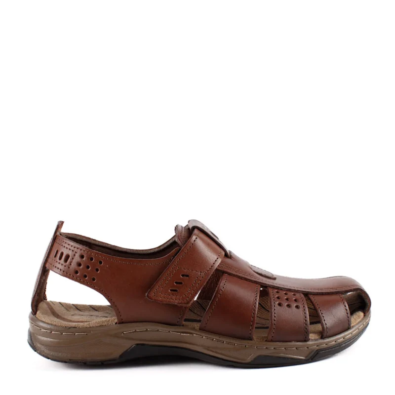 SANDALIA CERRADA VELCRO PINHAO 132255