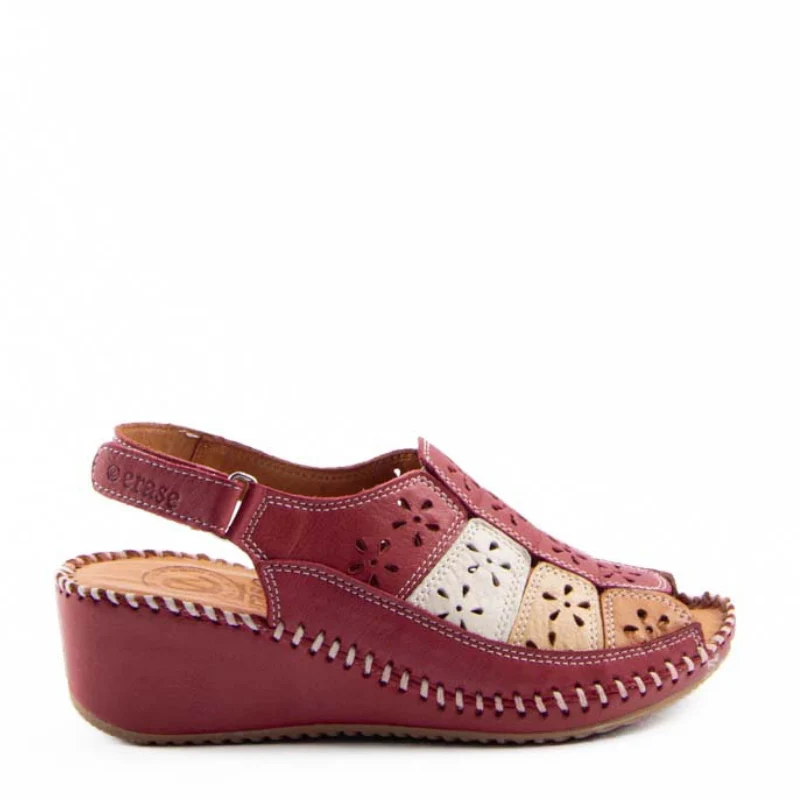 SANDALIA ABOTINADA CERES BURDEOS 793-60
