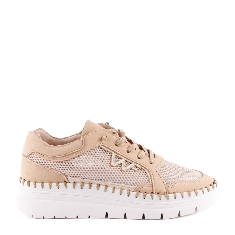 SNEAKER REJILLA CAMEL 20103