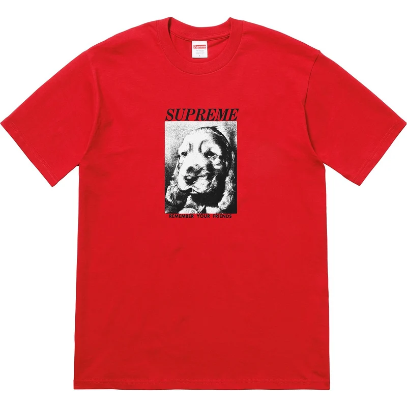 SUPREME - REMEMBER TEE (RED)