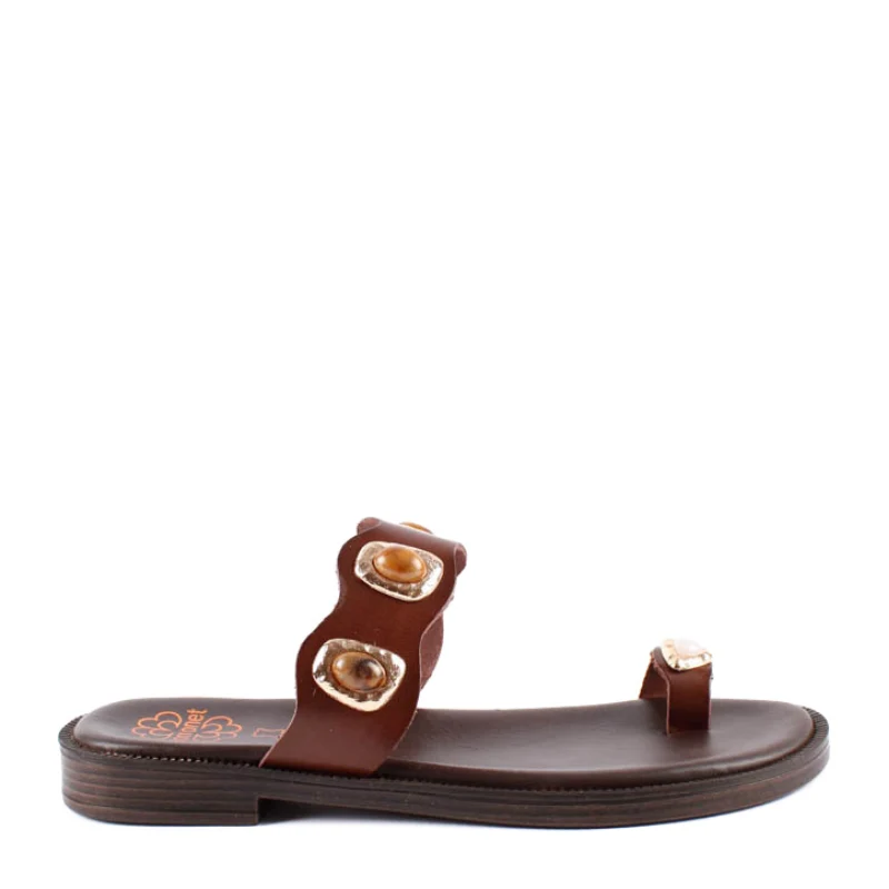 SANDALIA DEDO JOYA MOKA 3237