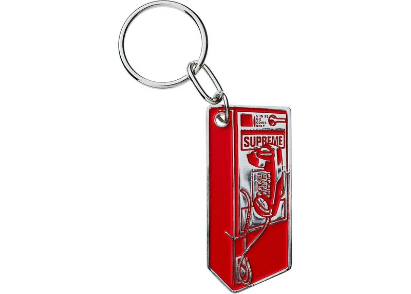 SUPREME - PAYPHONE KEYCHAIN (RED)