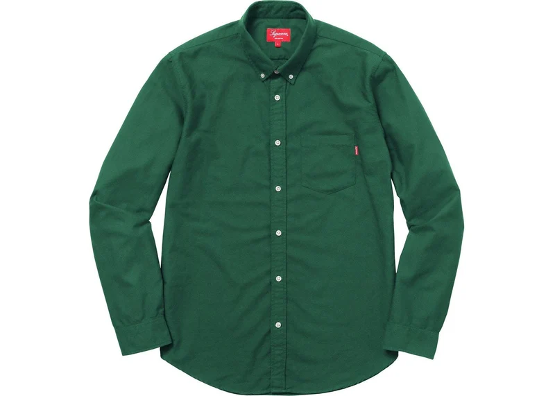 SUPREME - OXFORD SHIRT GREEN (GREEN)