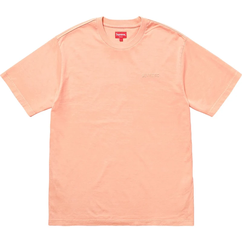 SUPREME - OVERDYED TEE (PEACH)