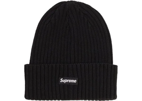SUPREME - OVERDYED BEANIE (BLACK)