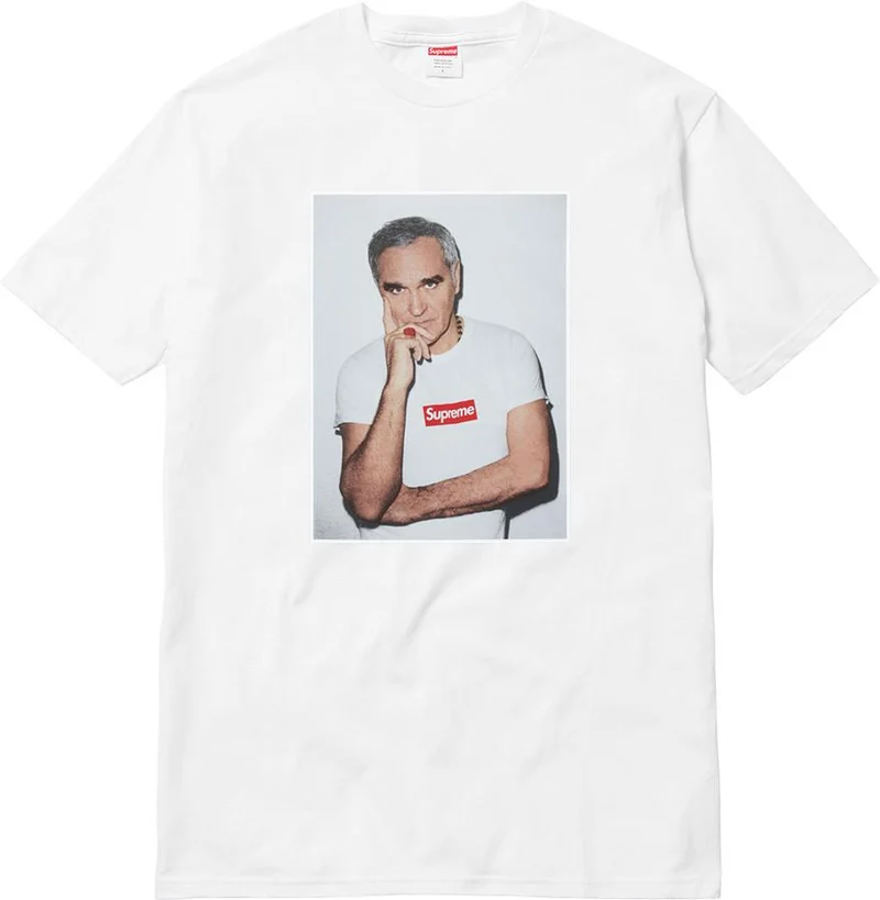 SUPREME - MORRISSEY TEE (WHITE)