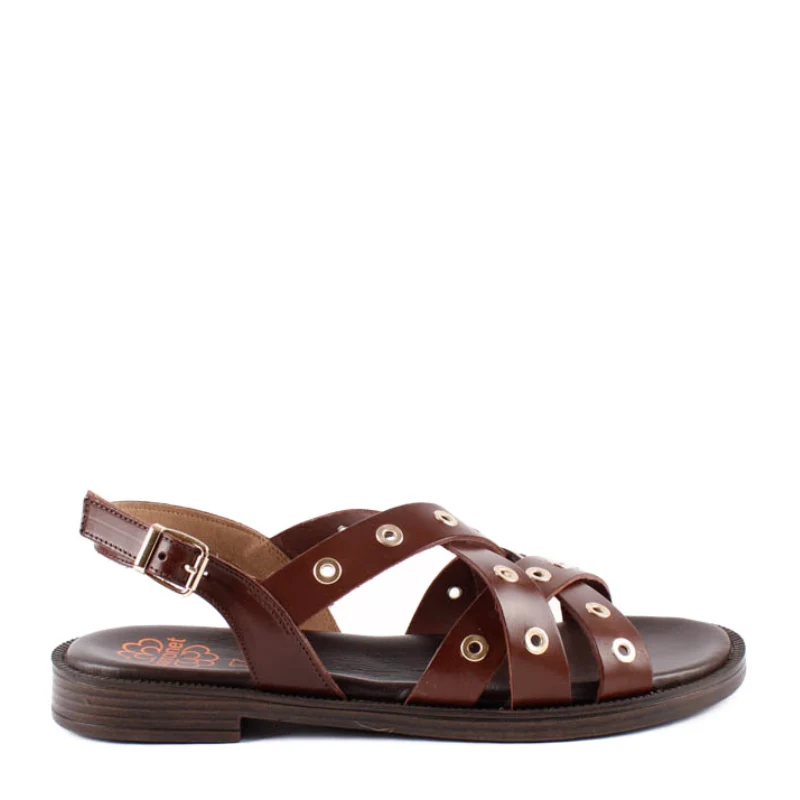 SANDALIA OJETES MOKA 3234