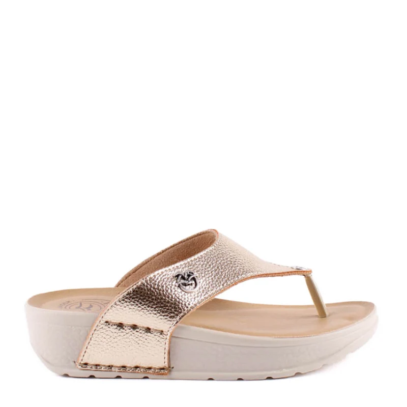 SANDALIA ESCLAVA ORO