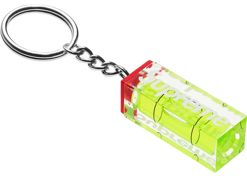 SUPREME - LEVEL KEYCHAIN (NEON)