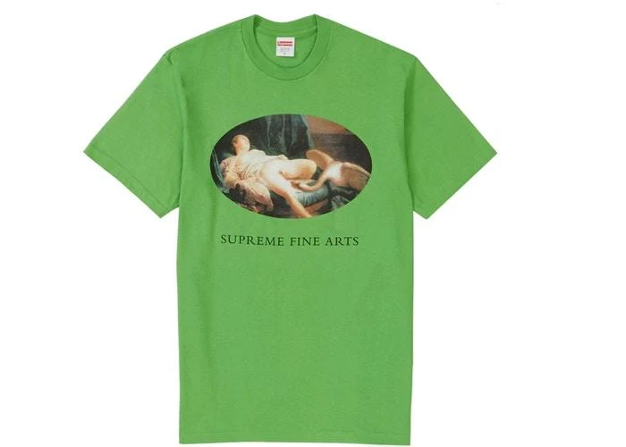 SUPREME - LEDA AND THE SWAN TEE (GREEN)