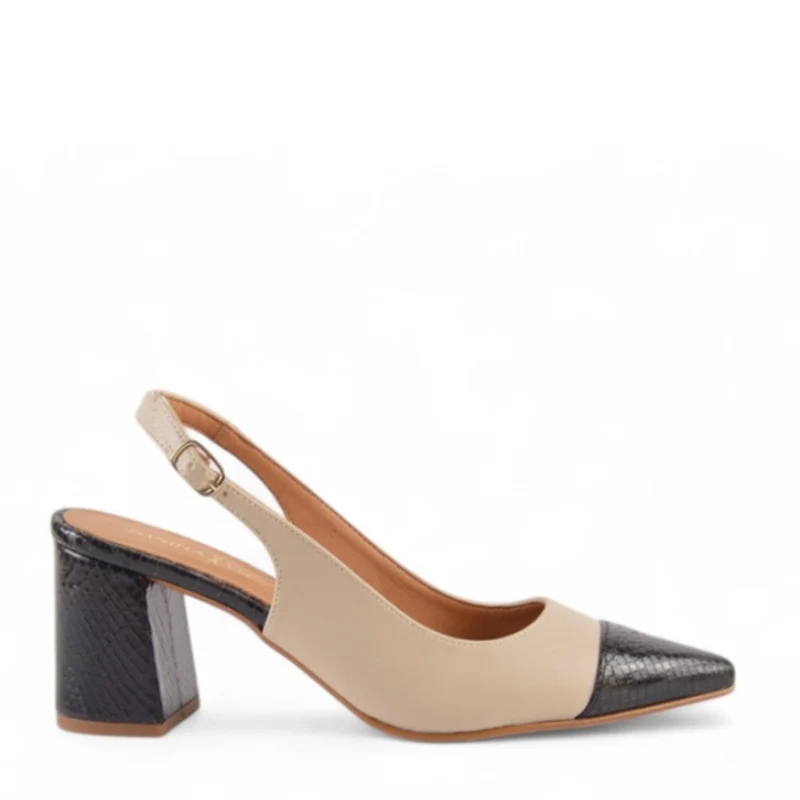 SALON DESTALONADO NEGRO BEIGE 2381C