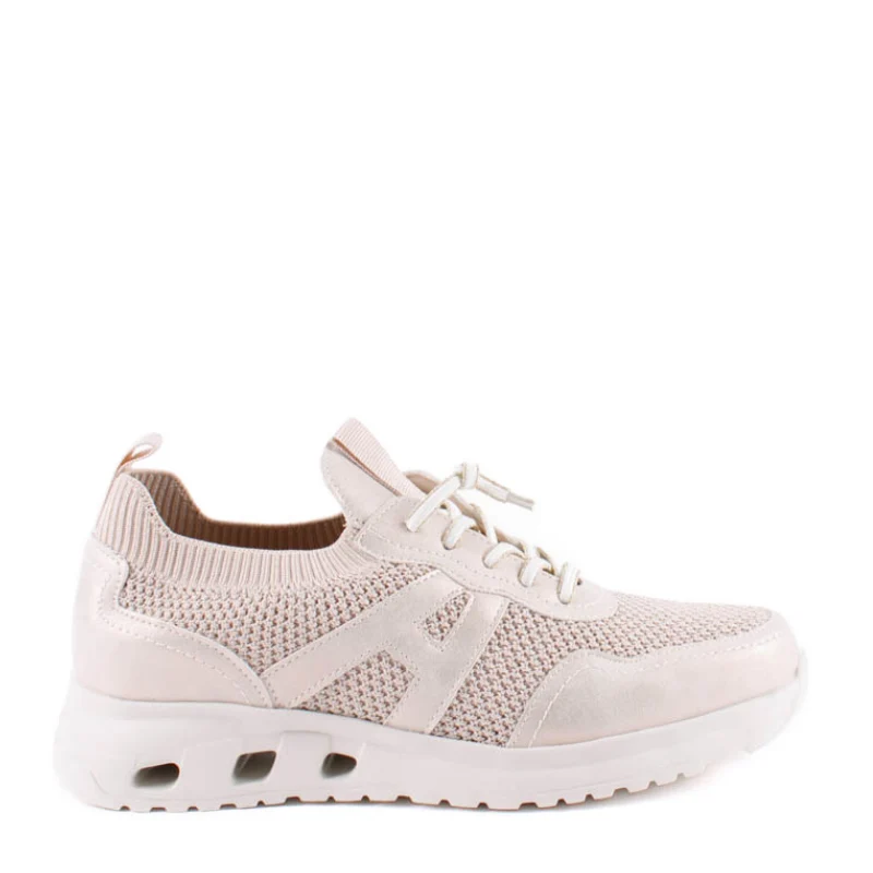 SNEAKER KNIT PLATINO AMD30014