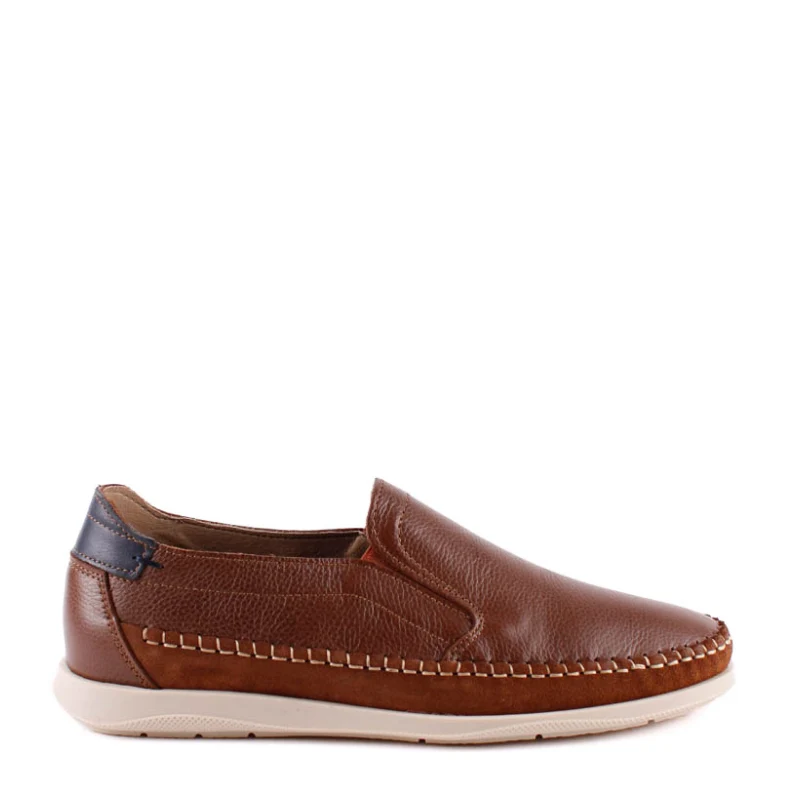 MOCASIN ELASTICOS PICADO ROBLE 2974
