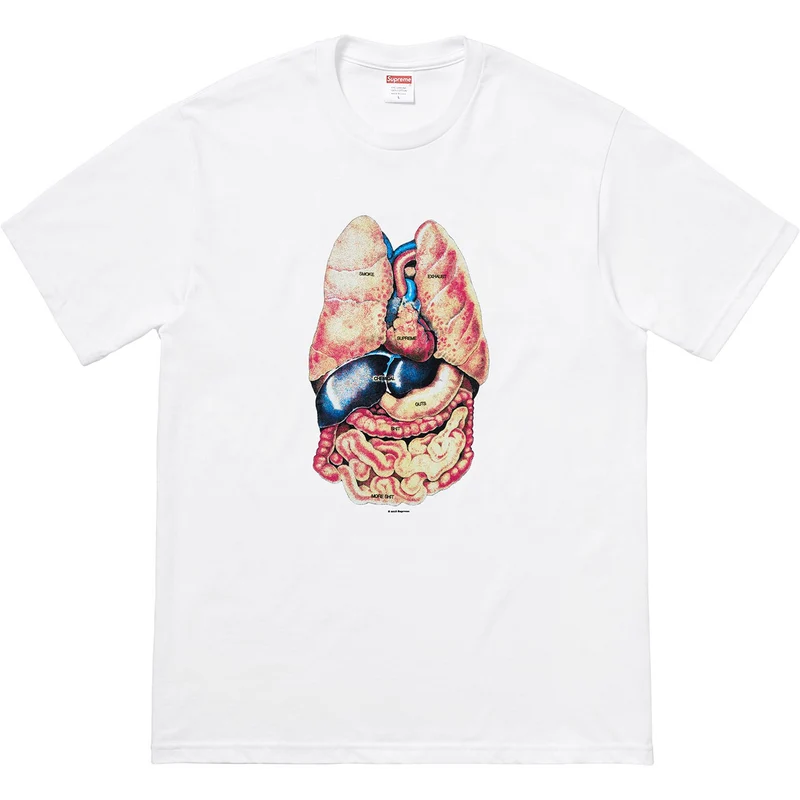 SUPREME - GUTS TEE (WHITE)