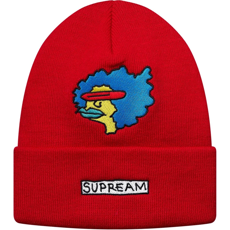 SUPREME - GONZ RAMM BEANIE (RED)