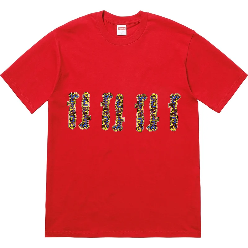 SUPREME - GONZ LOGO TEE (RED)