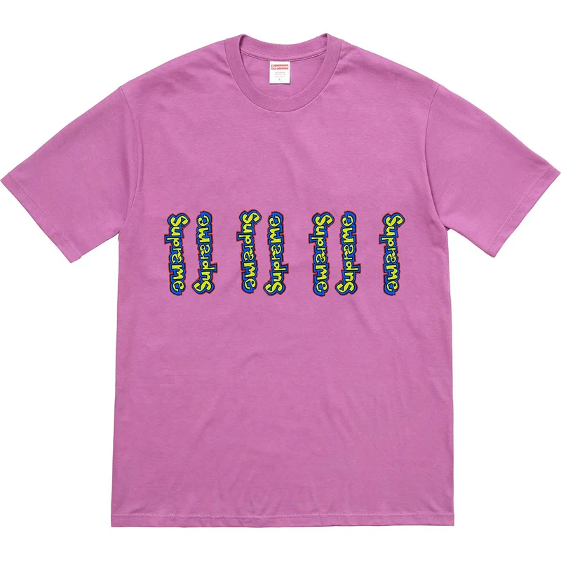 SUPREME - GONZ LOGO TEE (PURPLE)