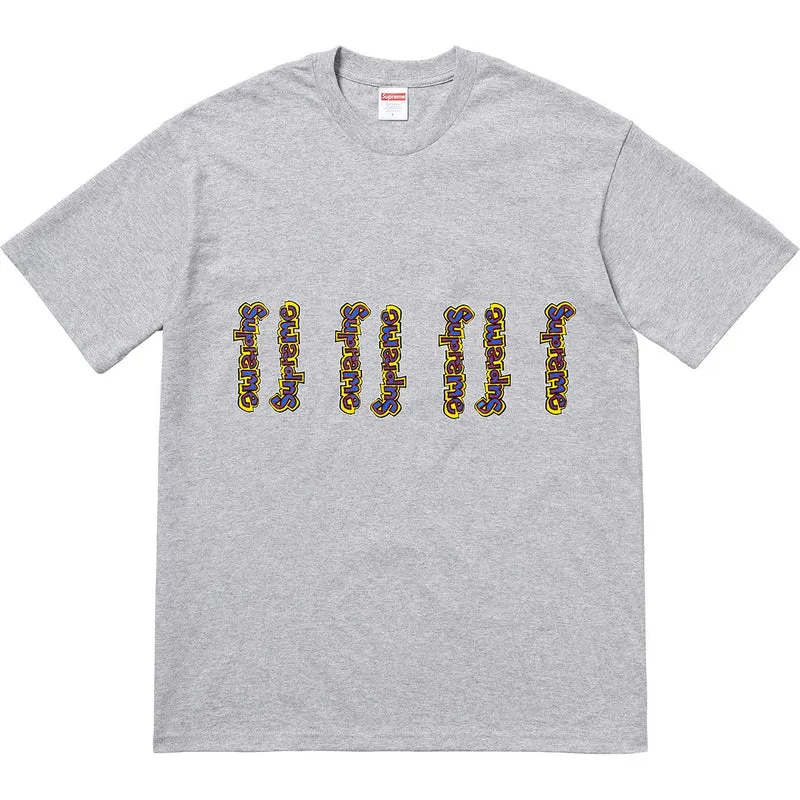 SUPREME - GONZ LOGO TEE (HEATHER GREY)