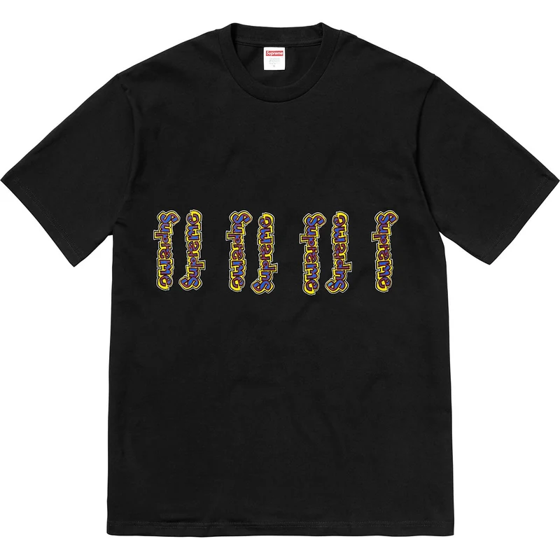 SUPREME - GONZ LOGO TEE (BLACK)