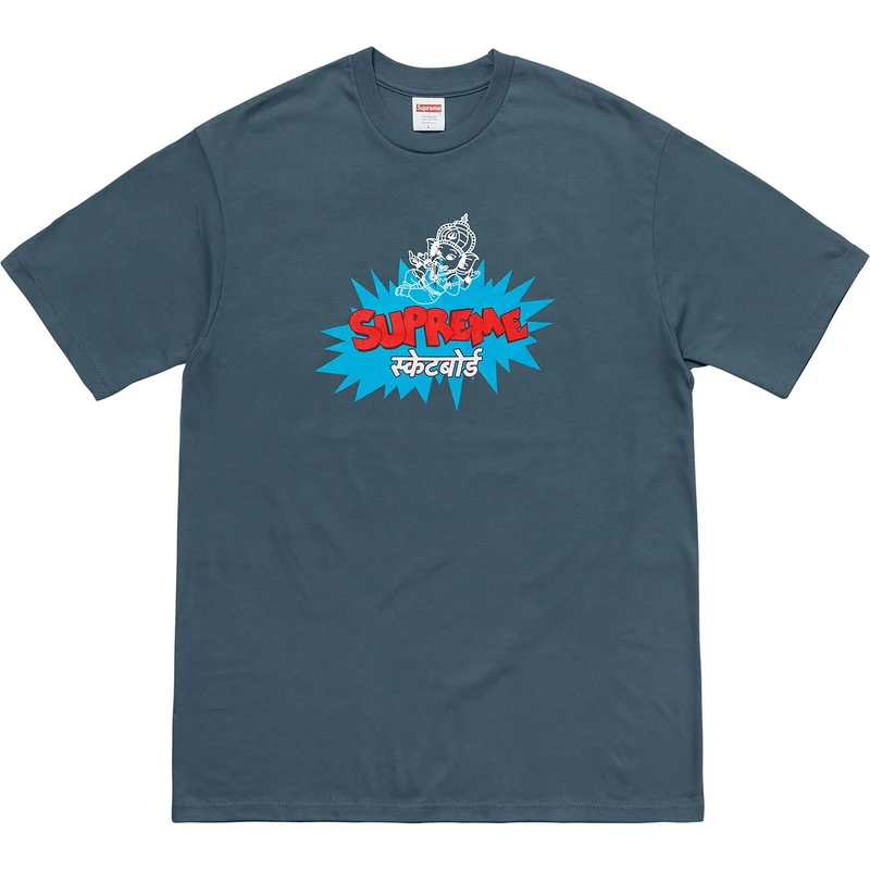 SUPREME - GANESHA TEE (DARK SLATE)