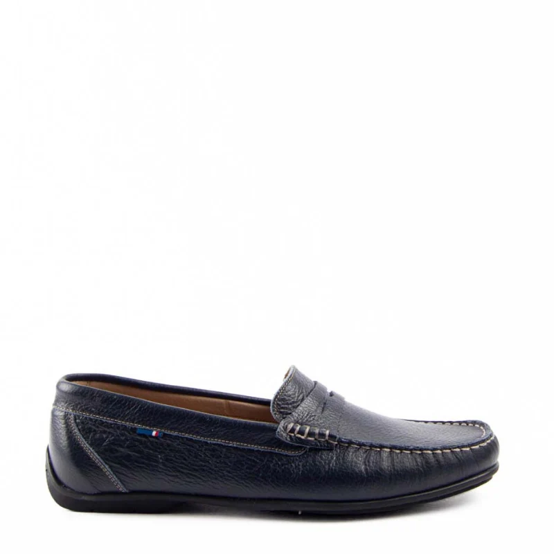 MOCASIN ANTIFAZ PIEL MARINO 39084