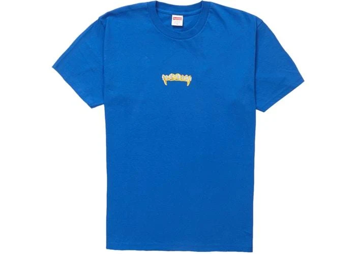 SUPREME - FRONTS TEE (ROYAL)